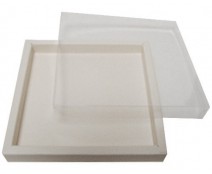 Windowbox 166x166x19mm mat white